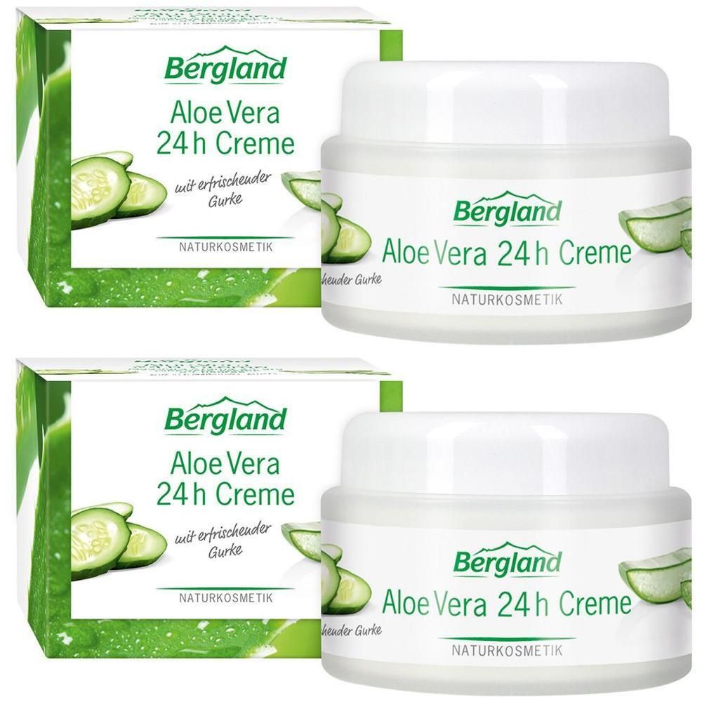 Aloe Vera 24 h Creme 2x 2x50 ml