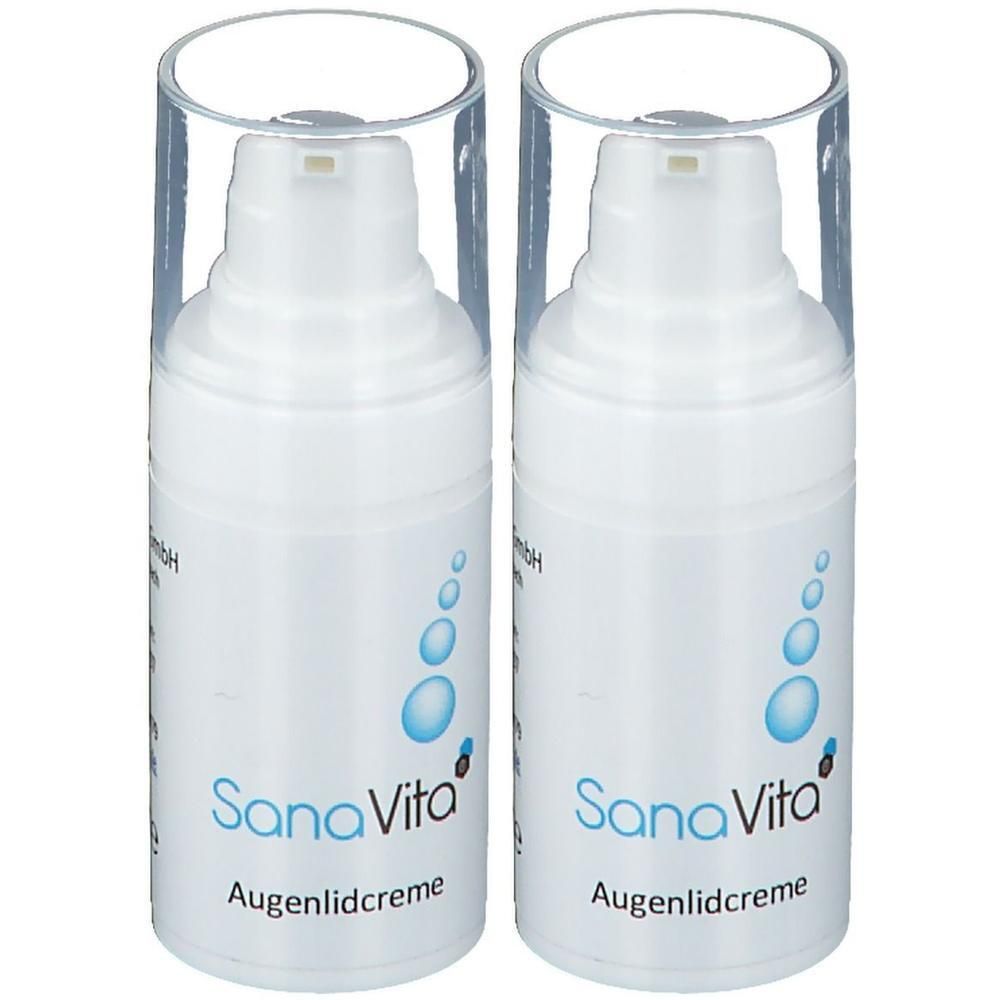 Sana Vita Augenlidcreme 2x 2x15 ml Creme