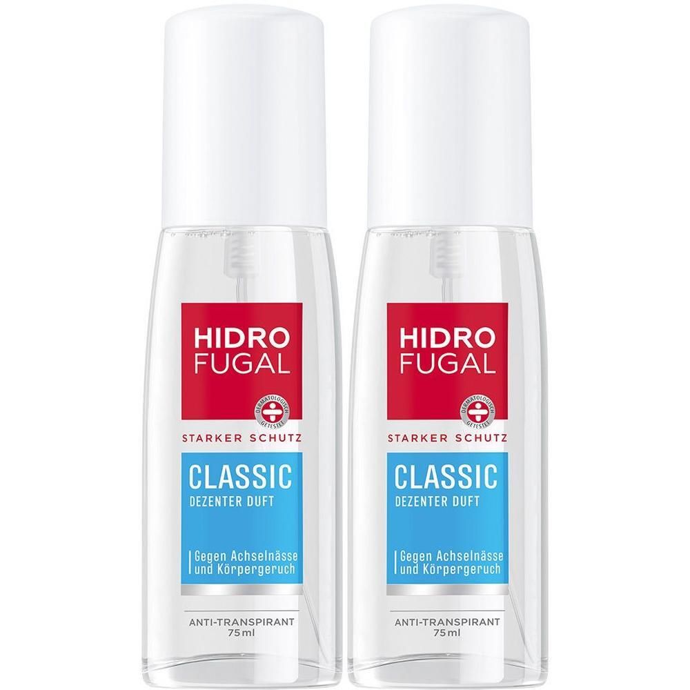 Hidrofugal classic Zerstäuber 2x 2x75 ml Deospray