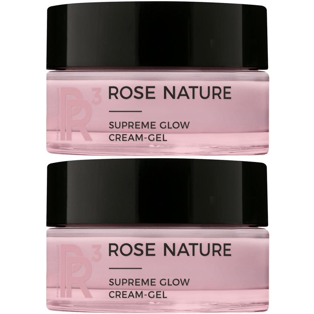 Börlind Rose Nature Supreme Glow Cream-Gel 2x 2x50 ml Creme