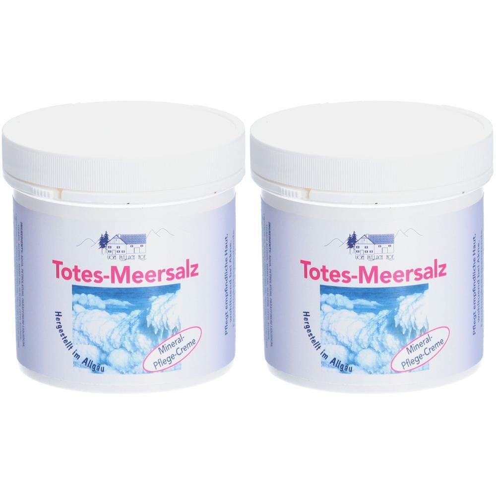 Totes Meer Salz Mineral Creme 2x 2x250 ml