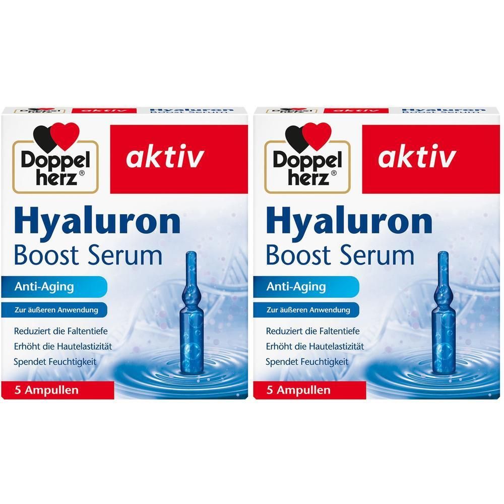 Doppelherz Hyaluron Boost Serum Ampullen 2x 2x5 St
