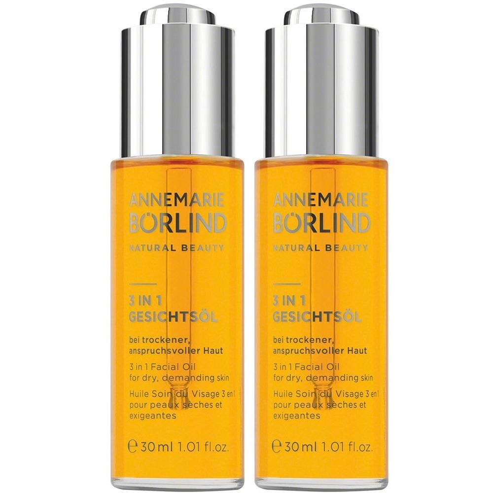 Börlind 3in1 Gesichtsöl 2x 2x30 ml Öl