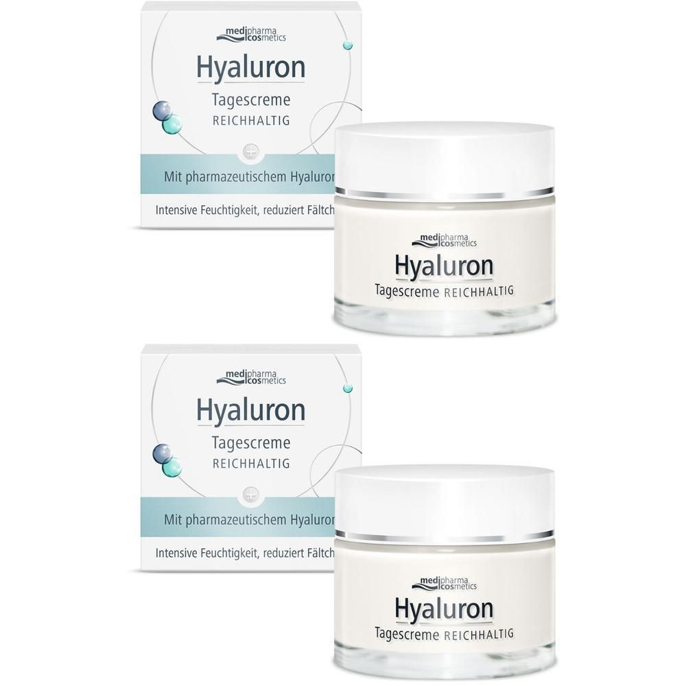 Hyaluron Tagescreme reichhaltig 2x 2x50 ml Creme