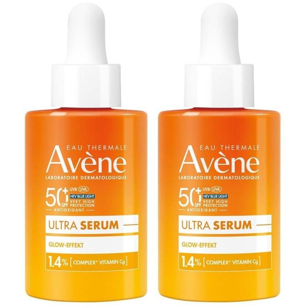 Avene Ultra Serum Glow-Effekt SPF 50+ 2x 2x30 ml Konzentrat