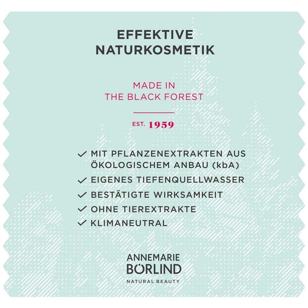 ANNEMARIE BÖRLIND: Effektive Naturkosmetik, Made in Black Forest.