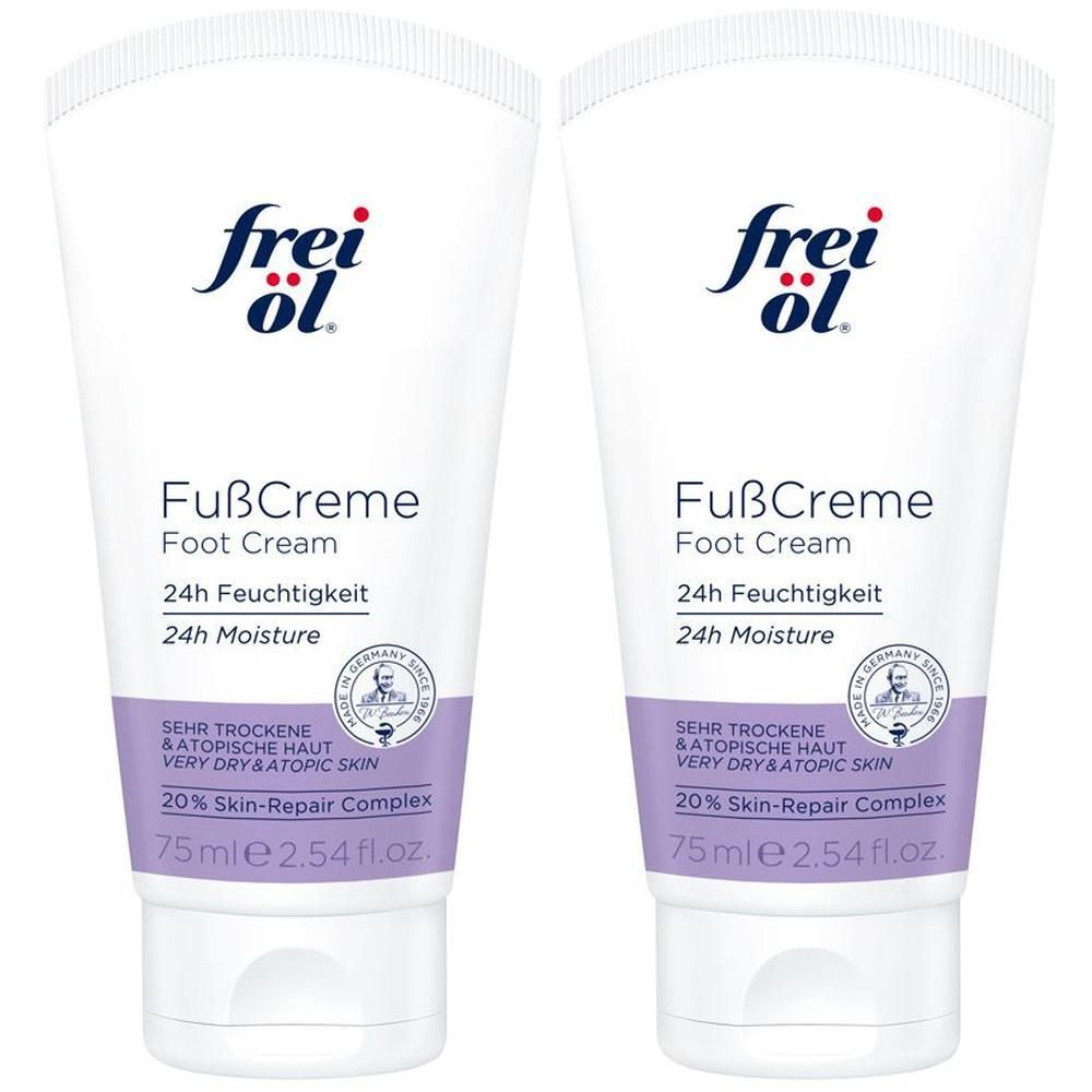 Frei ÖL Hydrolipid FußCreme 2x 2x75 ml Fußcreme