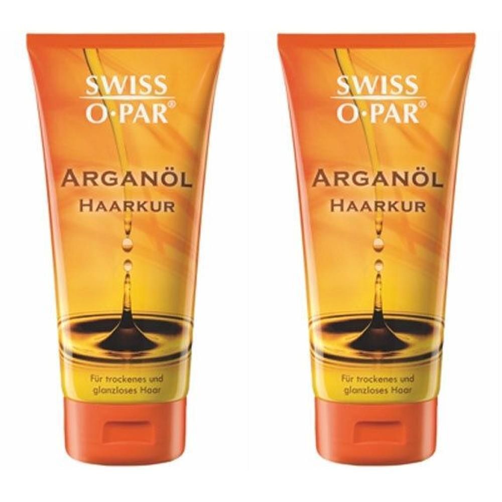 Arganöl Haarkur Swiss O-Par 2x 2x200 ml