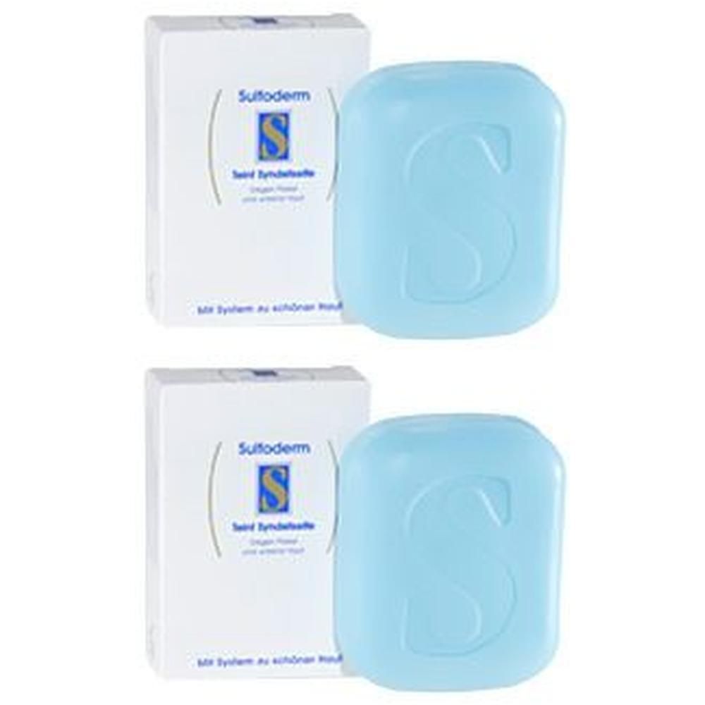 Sulfoderm S Teint Syndets 2x 2x100 g Seife
