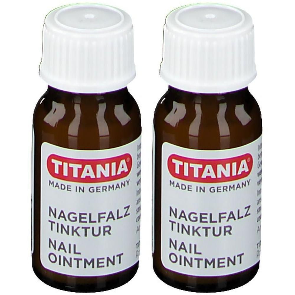Nagelfalz Tinktur Titania 2x 2x10 ml