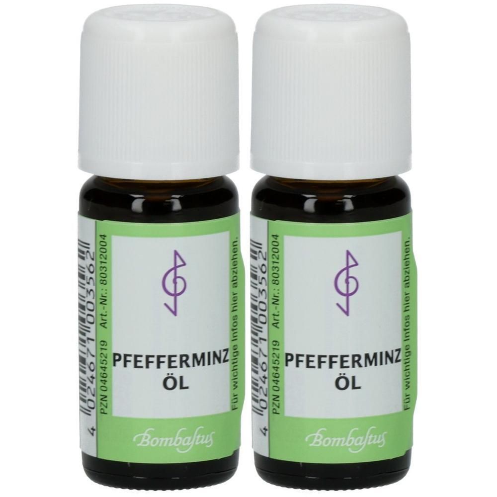 Pfefferminzöl 2x 2x10 ml Ätherisches Öl
