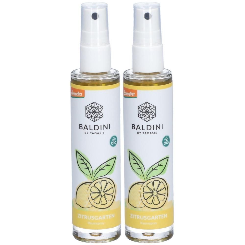 Baldini Zitrusgarten Raumspray demeter 2x 2x50 ml Spray