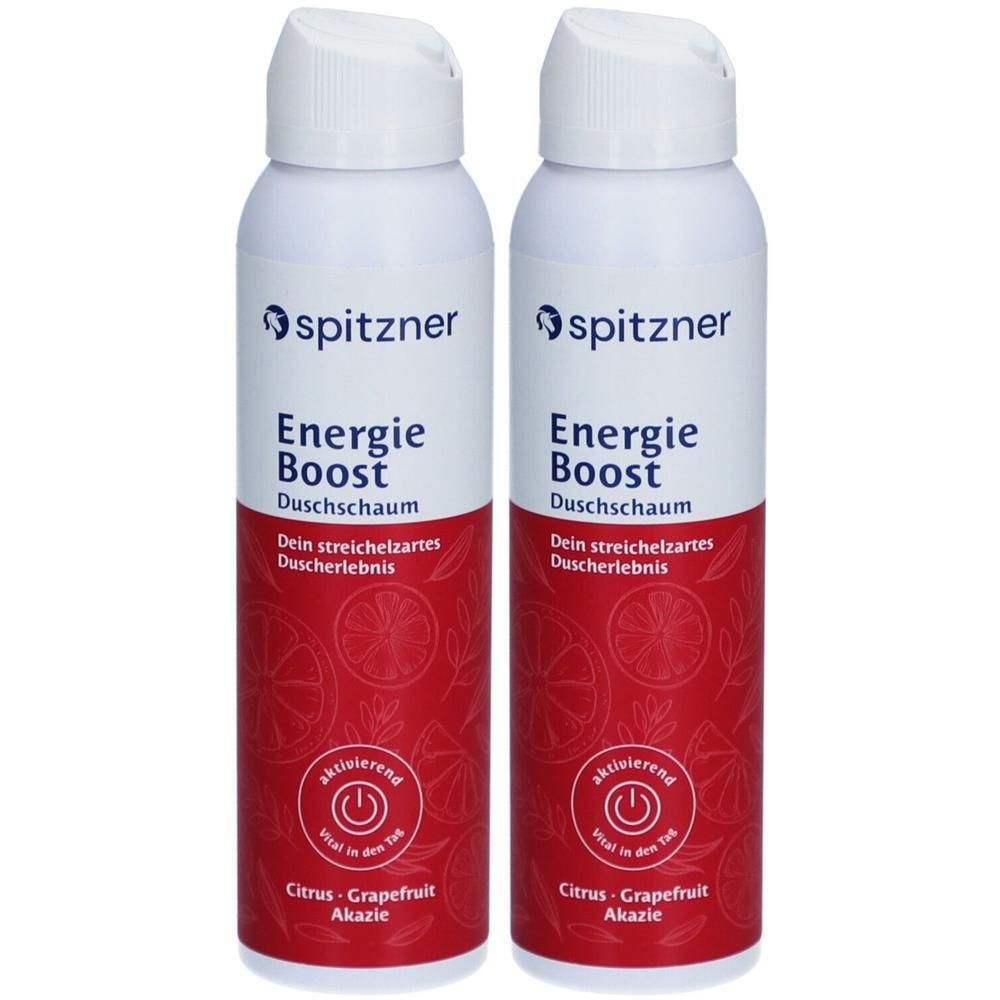 Spitzner Duschschaum Energieboost 2x 2x150 ml Schaum