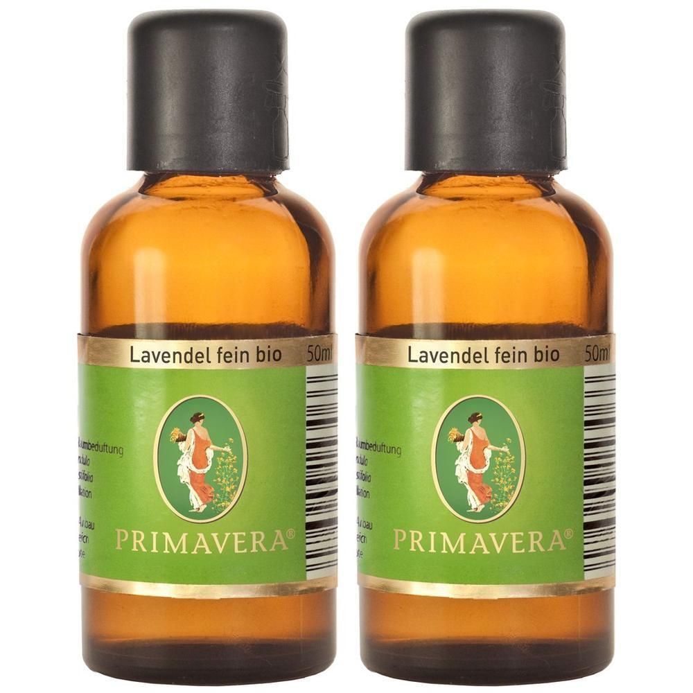Lavendel Fein Bio ätherisches Öl 2x 2x50 ml Ätherisches