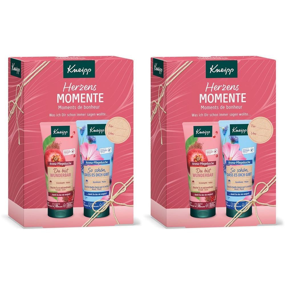 Kneipp Geschenkset Herzens Momente 2x 2x2x200 ml Kombipackung