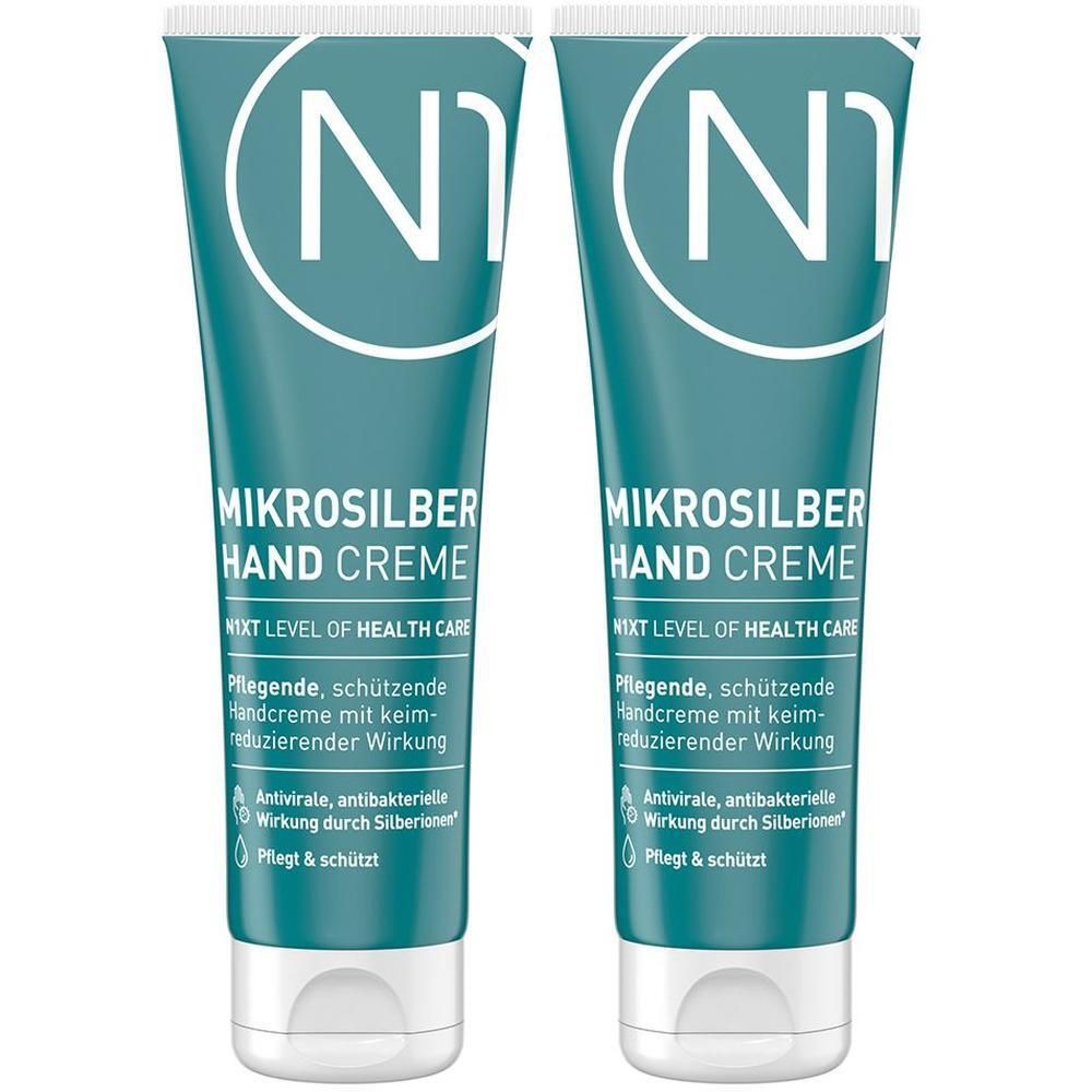N1 Mikrosilber Handcreme 2x 2x50 ml Creme