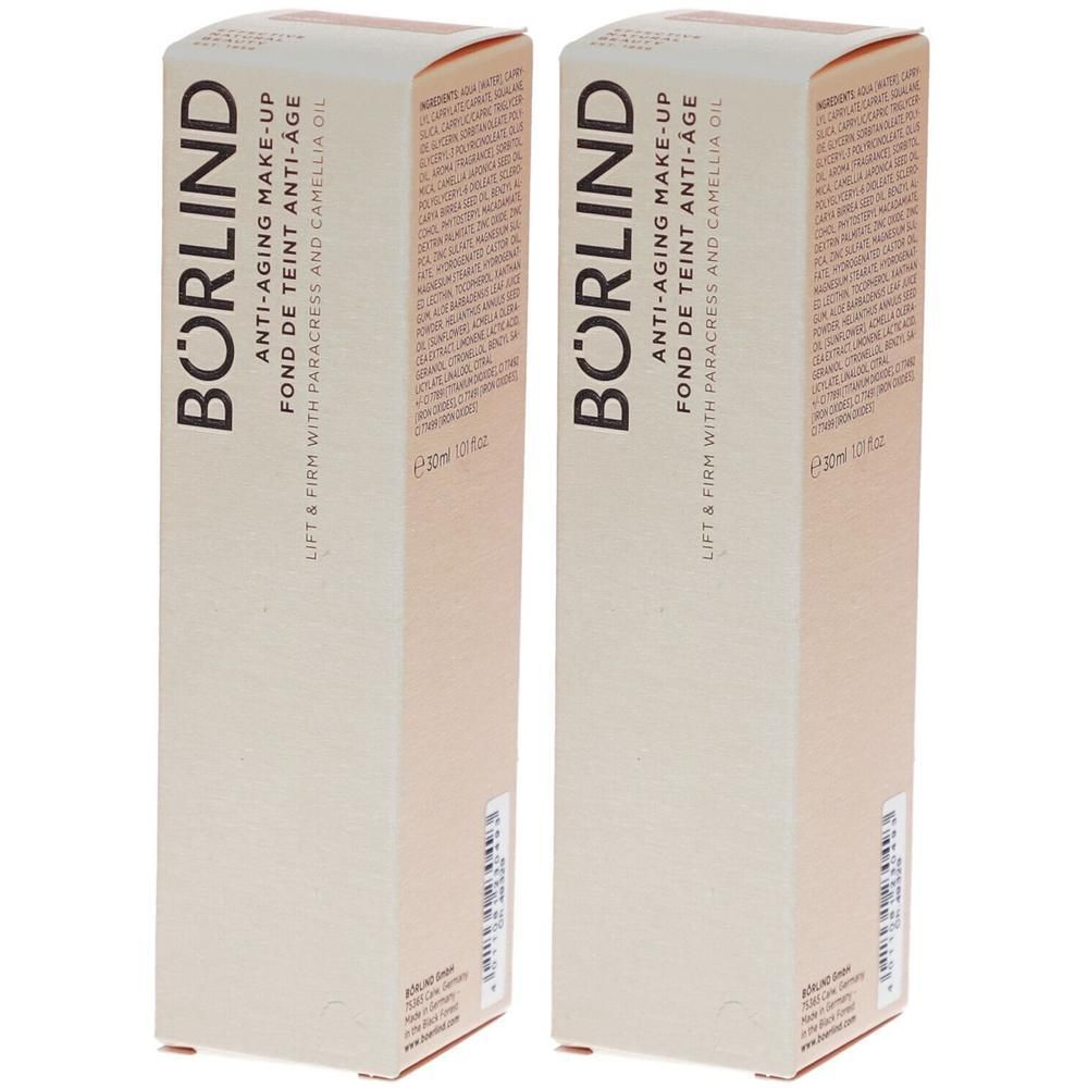 Börlind Anti-Aging Make-up hazel 2x 2x30 ml Flaschen
