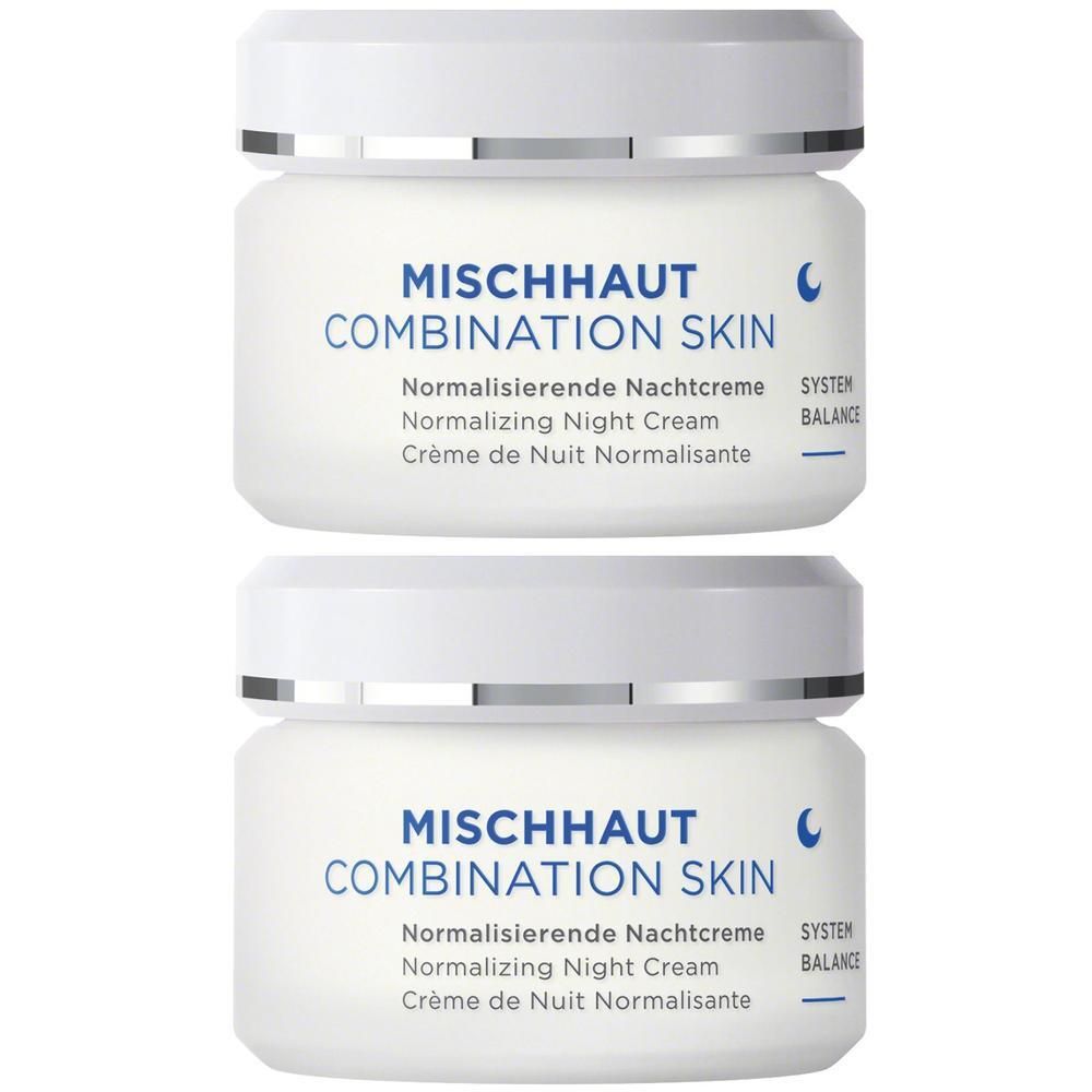 Börlind Mischhaut Nachtcreme 2x 2x50 ml Creme