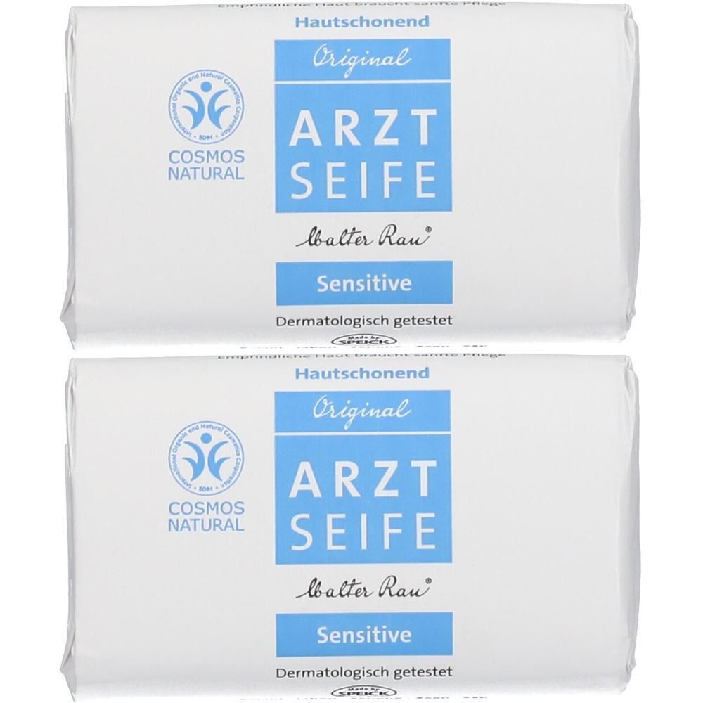 Pflanzenölseife Arztseife sensitive 2x 2x100 g Seife