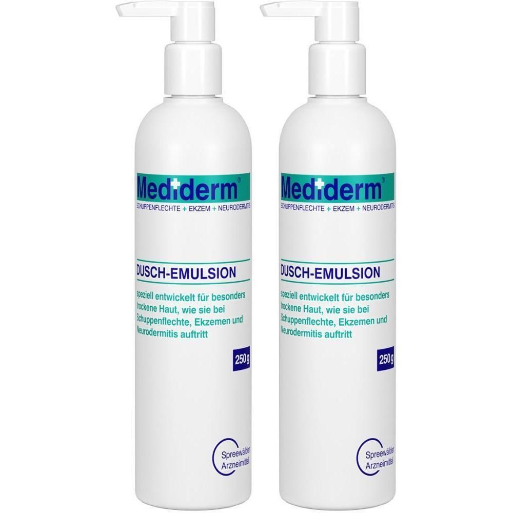 Mediderm Dusch-Emulsion 2x 2x250 g Emulsion