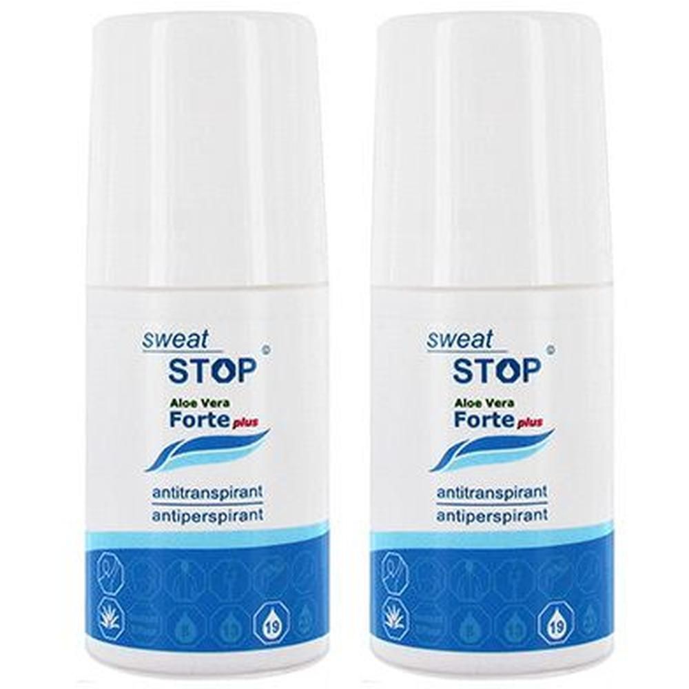 Sweatstop Aloe Vera Forte Roll-on 2x 2x50 ml Stifte
