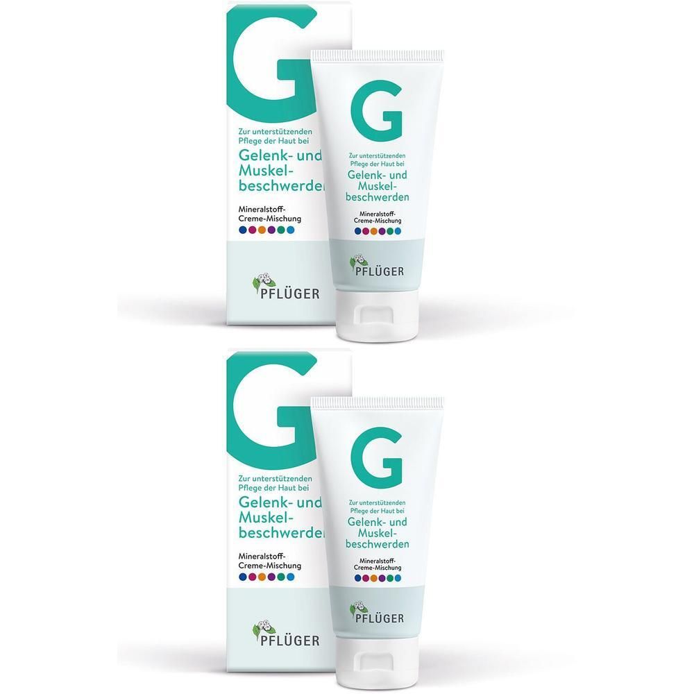 MINERALSTOFF-Creme-Mischung G 2x 2x75 ml Creme