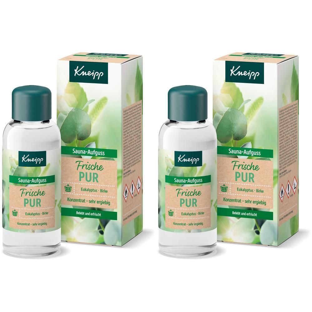 Kneipp Sauna Aufguss Frische Pur 2x 2x100 ml Flüssigkeit