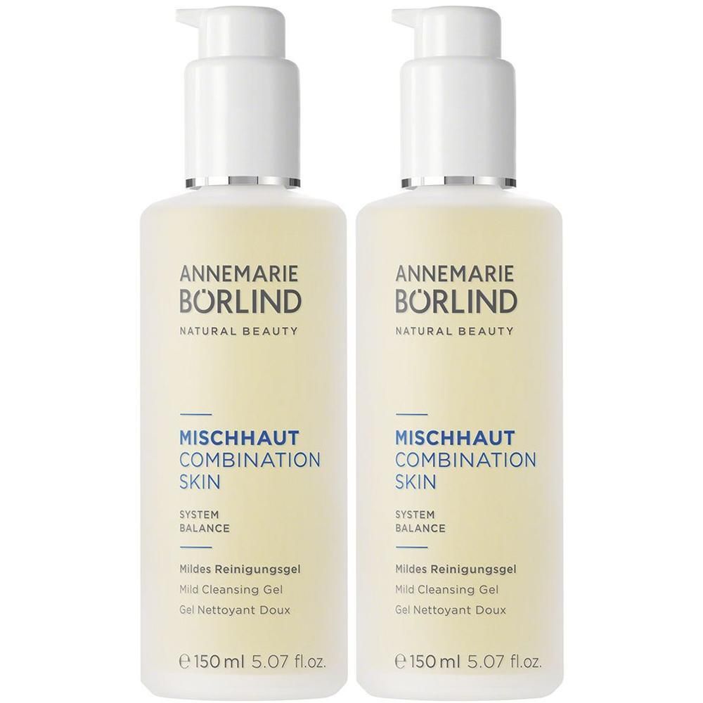 Börlind Mischhaut Reingungs Aktiv Gel 2x 2x150 ml