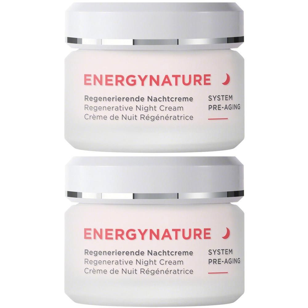 Börlind Energynature regenerierende Nachtcreme 2x 2x50 ml Creme