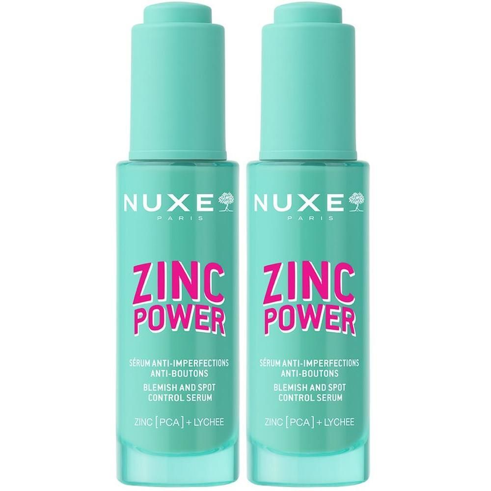 Nuxe Zinc Power Serum 2x 2x30 ml Creme