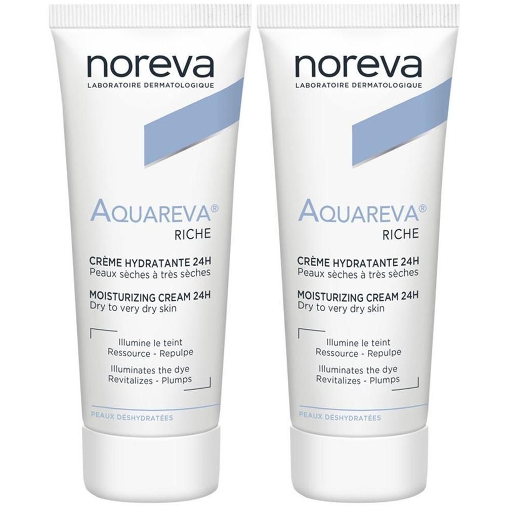 Noreva Aquareva reichhaltige Creme 2x 2x40 ml
