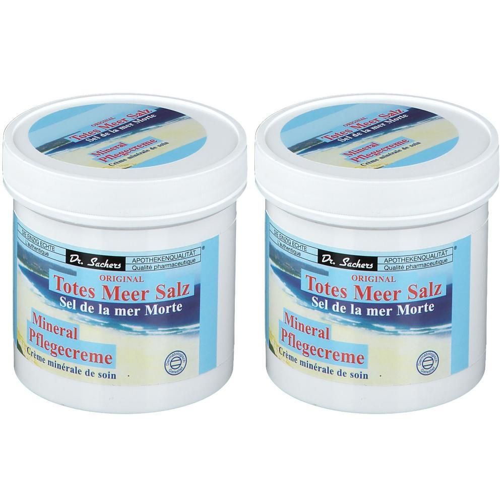 Totes Meer Salz Mineral Pflegecreme 2x 2x250 ml Creme
