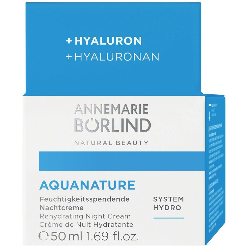 ANNEMARIE BÖRLIND AQUANATURE Nachtcreme