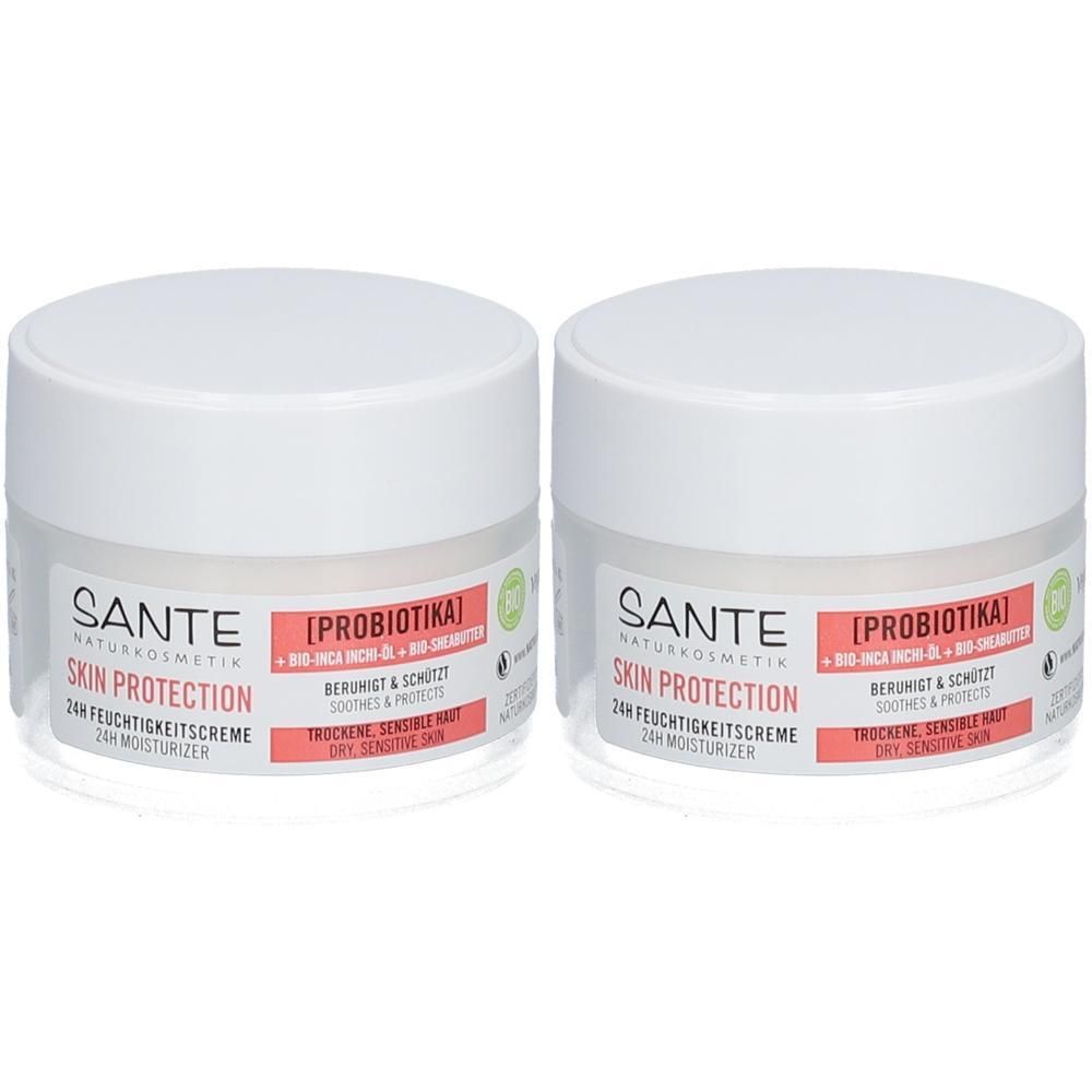 Skin Protection 24 h Feuchtigkeitscreme 2x 2x50 ml Creme