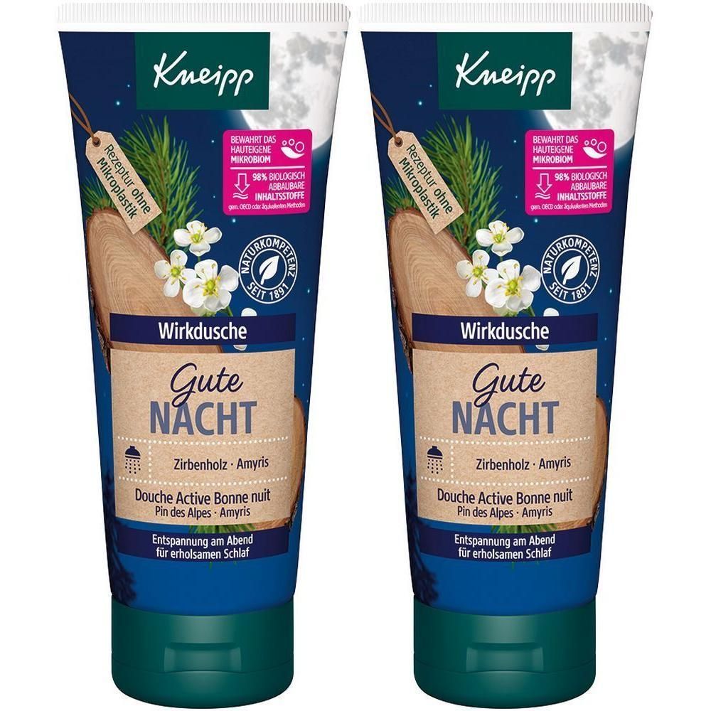 Kneipp Wirkdusche Gute Nacht 2x 2x200 ml Duschgel