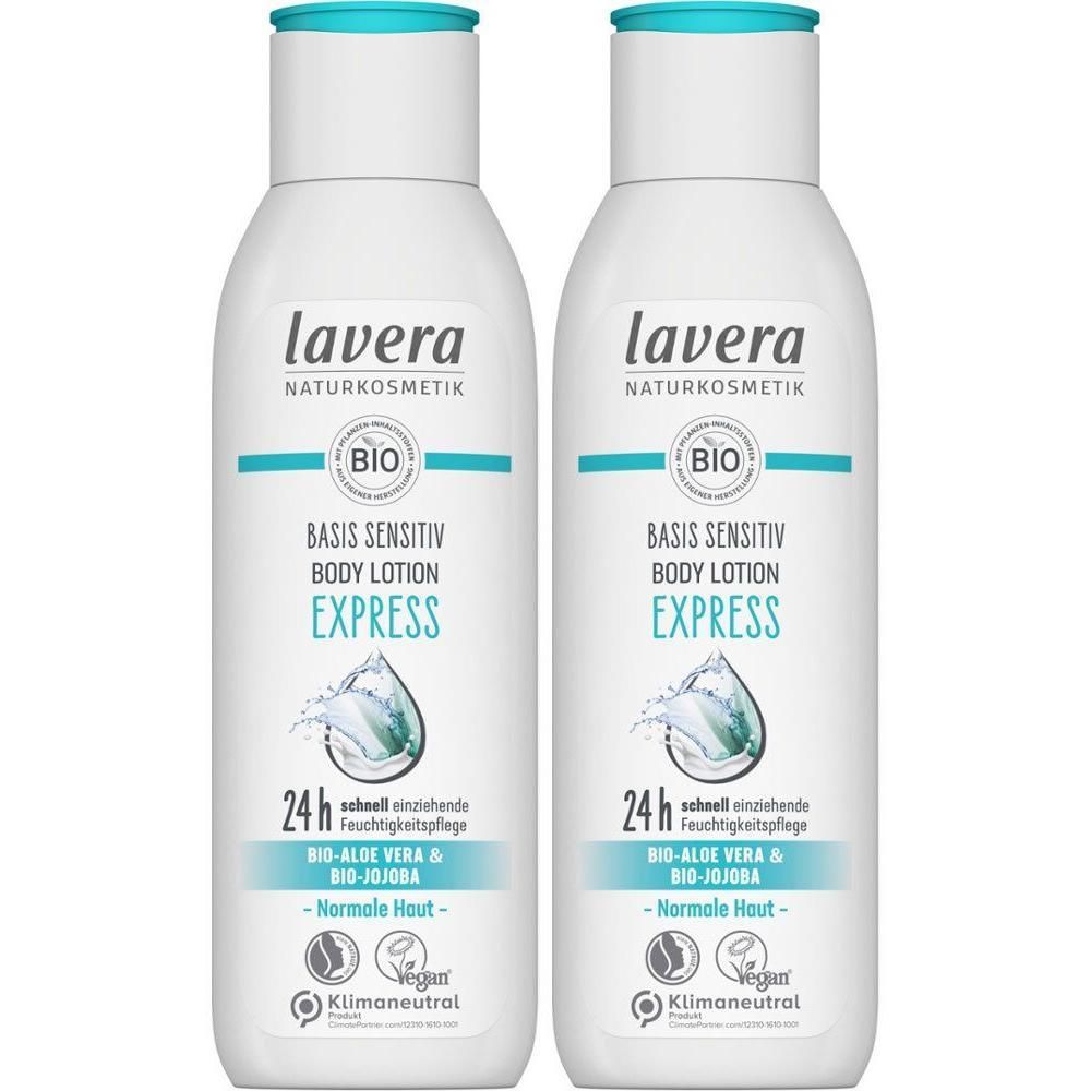 Lavera basis sensitiv Bodylotion express dt 2x 2x250 ml Lotion