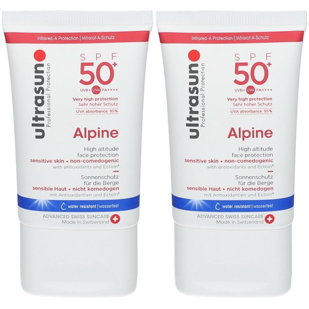 Ultrasun Alpine Creme SPF 50+ Gesicht 2x 2x30 ml Gel
