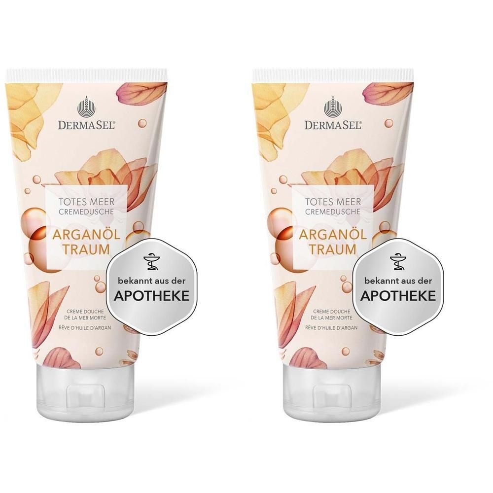 Dermasel Totes Meer Cremedusche Arganöl Traum 2x 2x200 ml Duschgel
