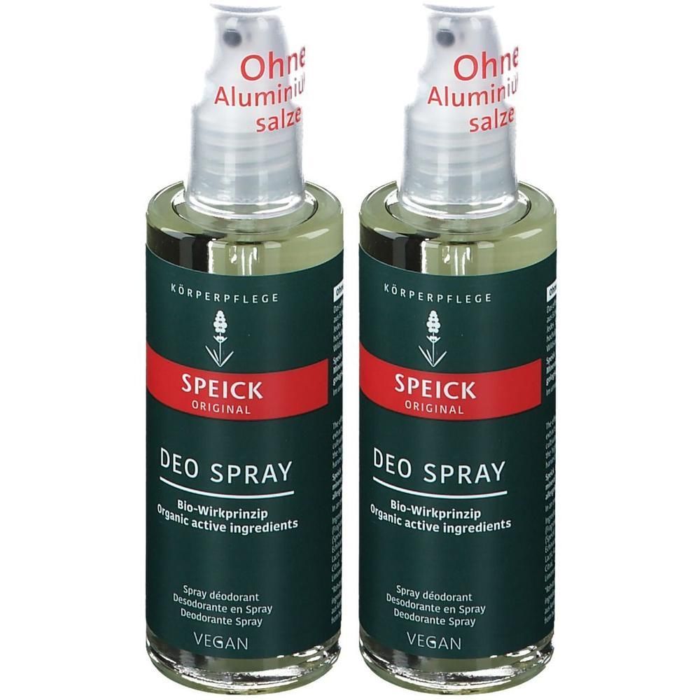 Speick Deodorant Zerstäuber 2x 2x75 ml Spray