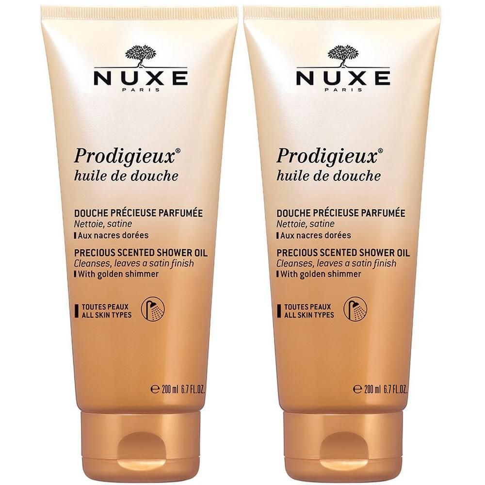 Nuxe Huile de Douche Prodigieuse 2x 2x200 ml Duschgel