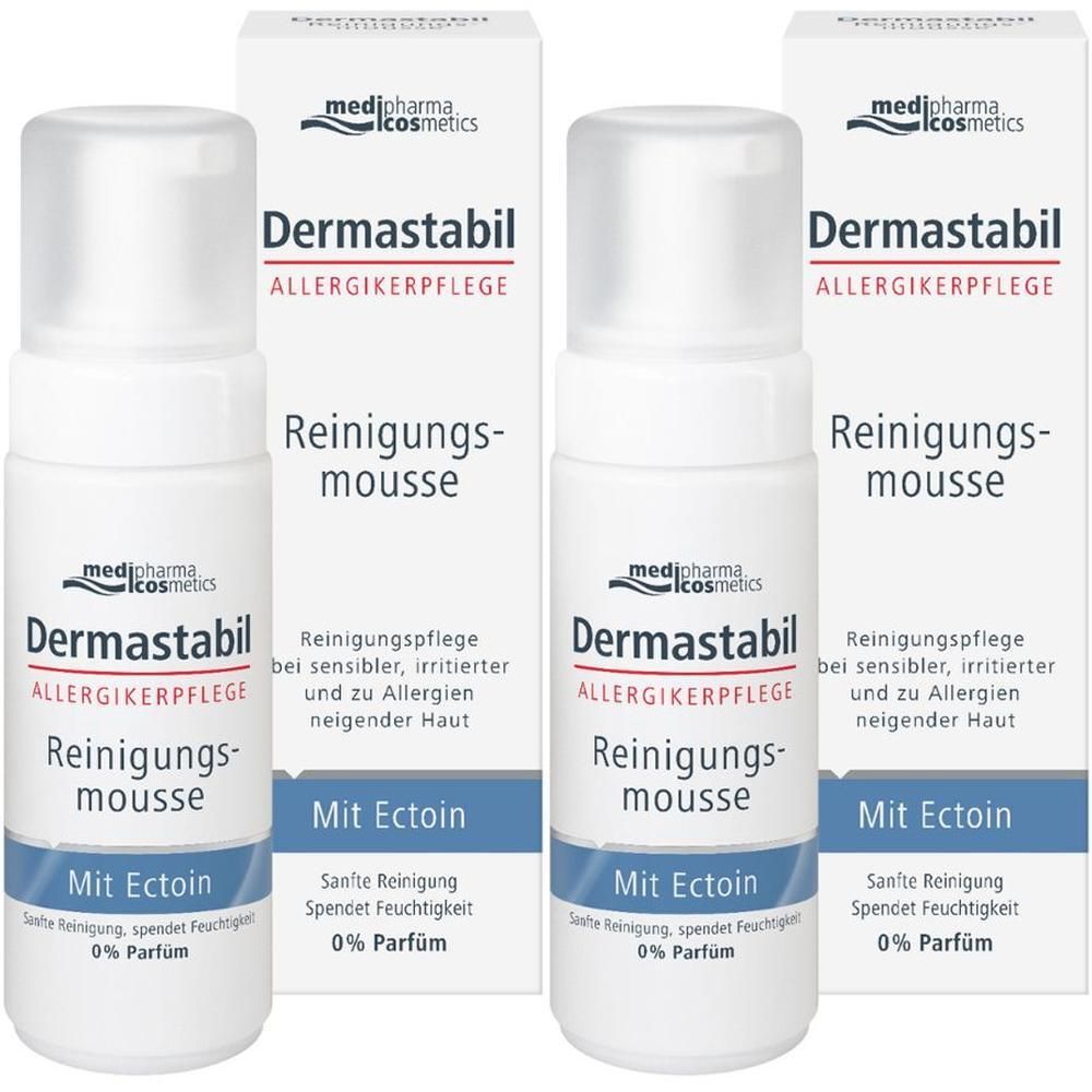 Dermastabil Reinigungsmousse 2x 2x150 ml Schaum