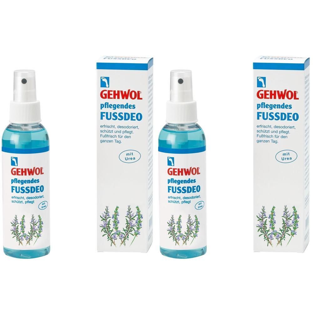 Gehwol pflegendes Fußdeo Pumpspray 2x 2x150 ml Spray