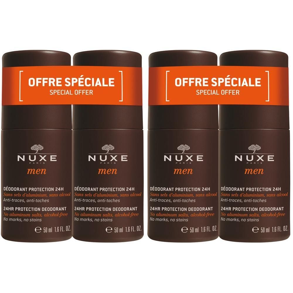 Nuxe Men Deodorant Protection 24 h Doppel 2x 2x2x50 ml Körperpflege