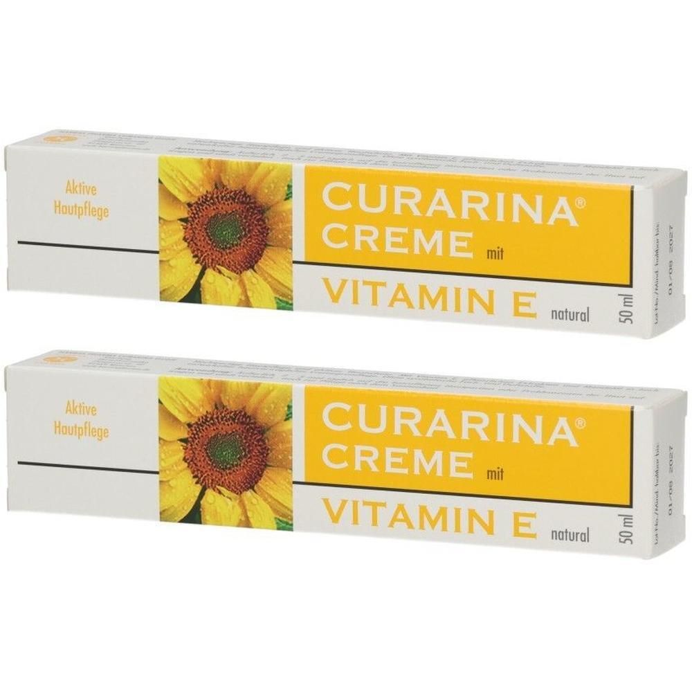 Curarina Creme m.Vitamin E 2x 2x50 ml