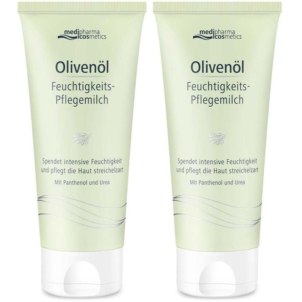 Olivenöl Feuchtigkeitspflegemilch 2x 2x200 ml Milch