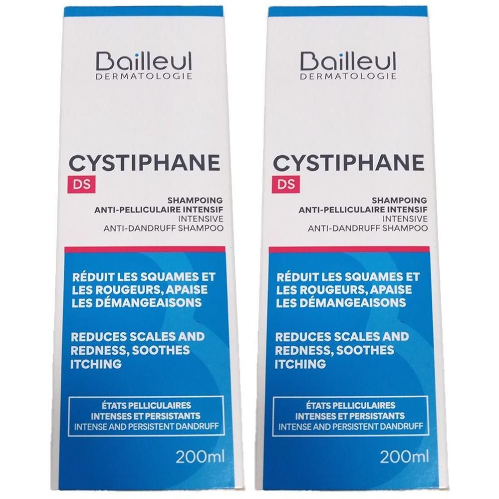 Cystiphane intensives Anti-Schuppen Shampoo DS 2x 2x200 ml