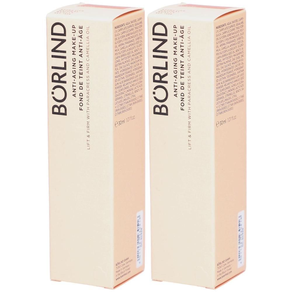 Börlind Anti-Aging Make-up almond 2x 2x30 ml Flaschen