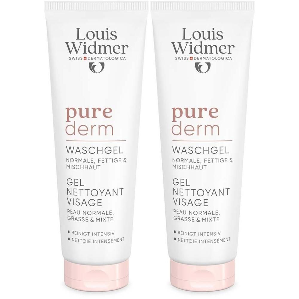 Widmer purederm Waschgel l.P. 2x 2x125 ml Gel