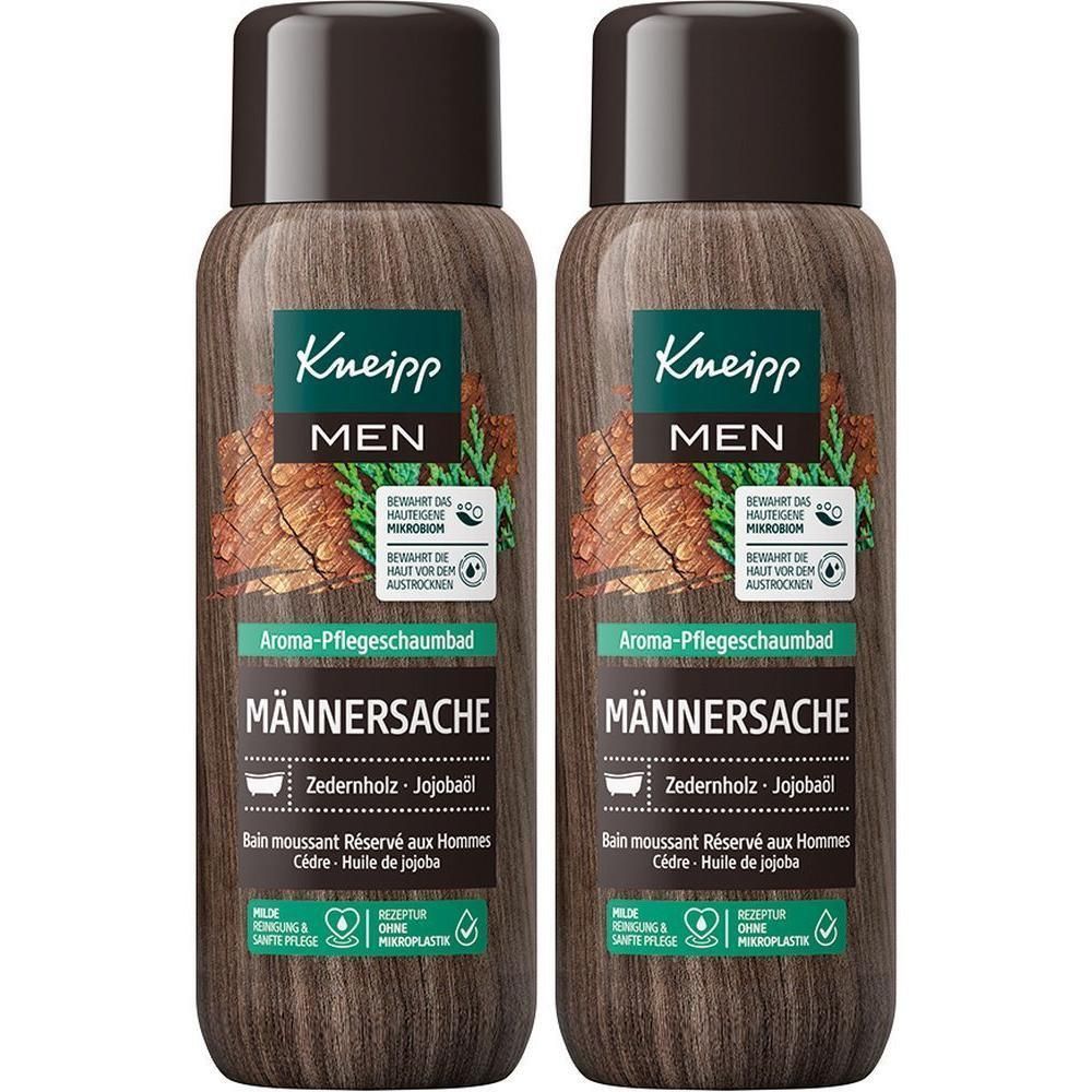 Kneipp Aroma-Pflegeschaumbad Männersache 2x 2x400 ml Schaumbad