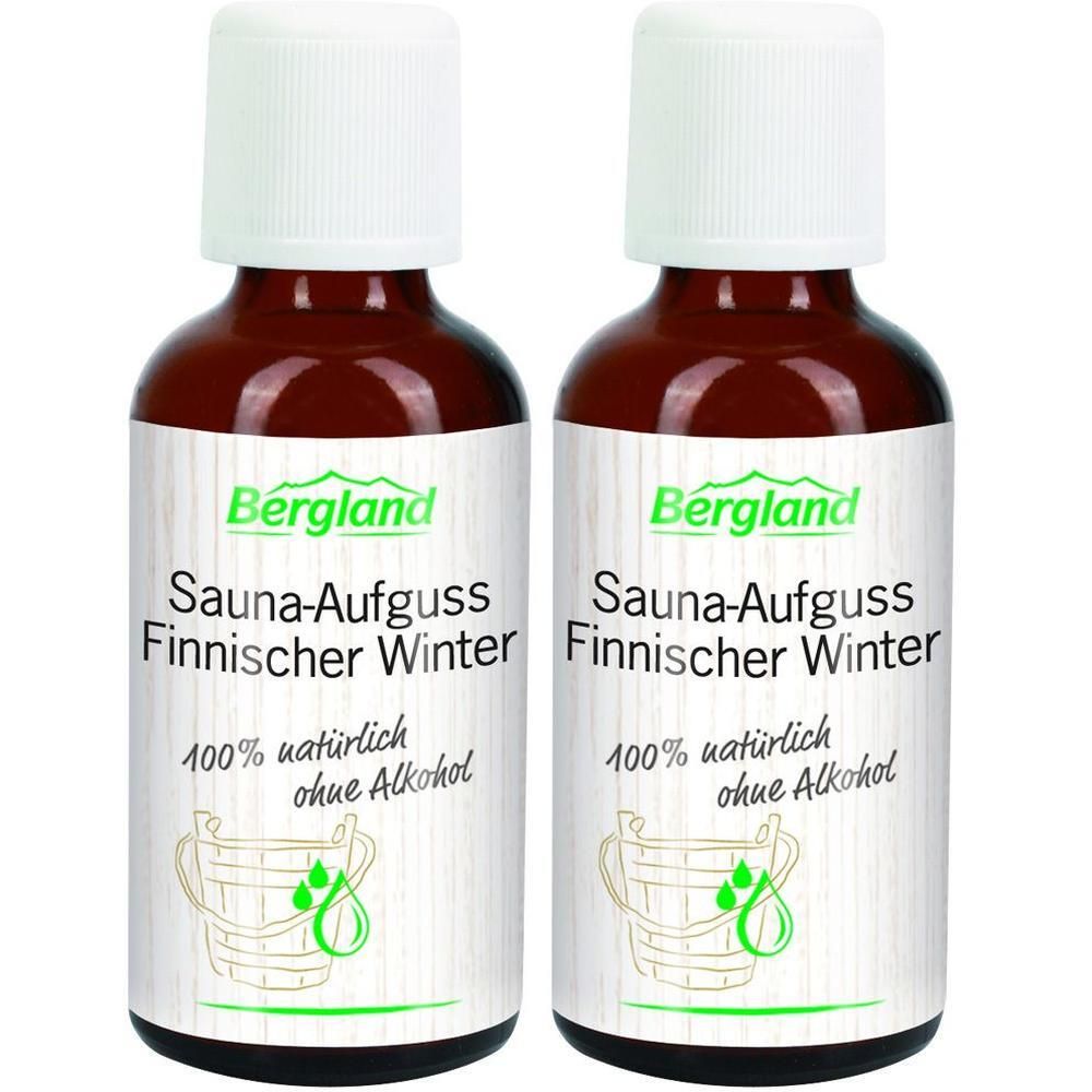 Sauna Aufguss Konzentrat finnischer Winter 2x 2x50 ml